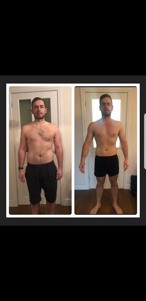 Client body transformation before and after